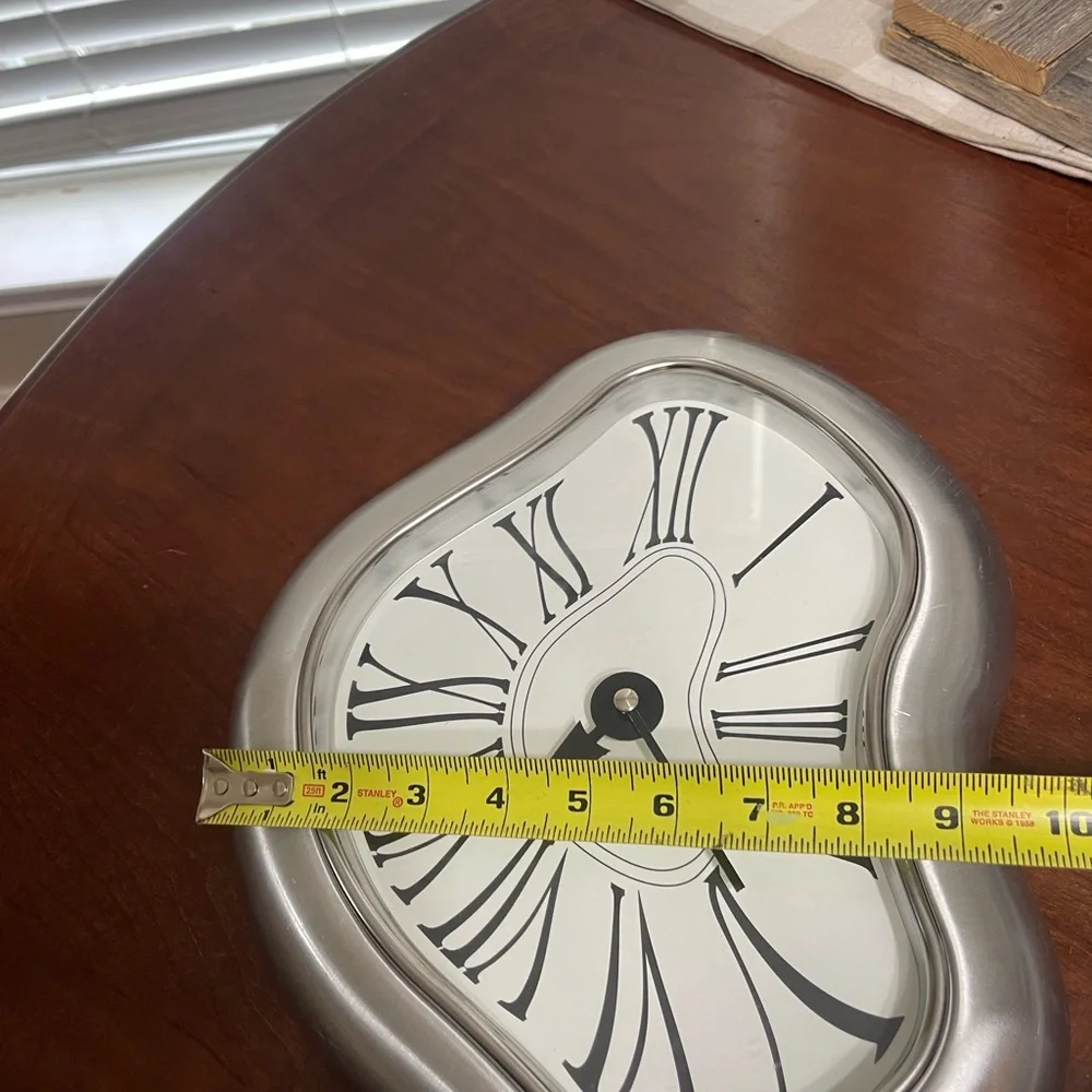 Vintage Kirch Verichron melting Salvador Dali clock -not working
